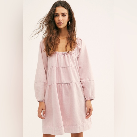 Free People Lou Jean Babydoll Dress - Picture 2 of 6